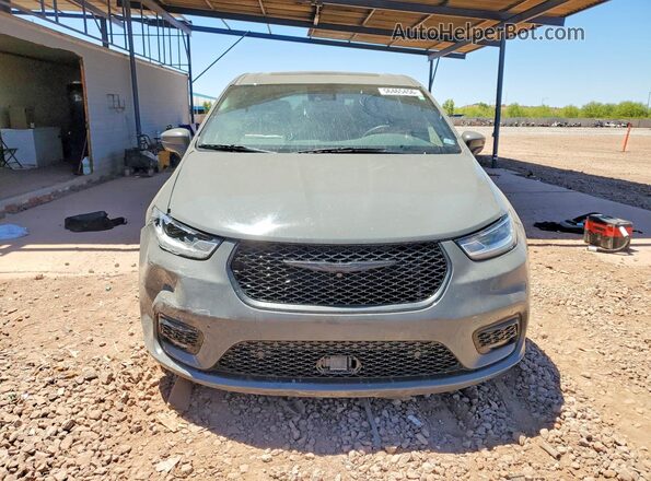 2C4RC1S75NR137107 2022 CHRYSLER PACIFICA Gray წინა ხედი