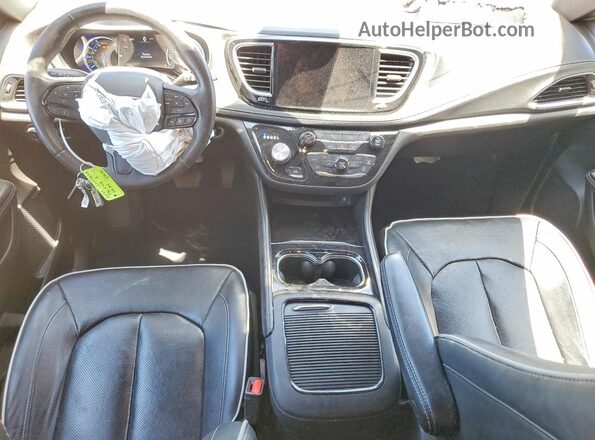 2C4RC1S75NR137107 2022 CHRYSLER PACIFICA Gray წინა პანელის ხედი