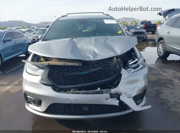 2C4RC1S77MR540424 2021 CHRYSLER PACIFICA Silver Widok z przodu