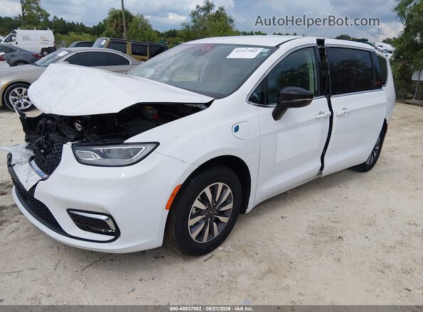 2C4RC1S77RR185147 2024 CHRYSLER PACIFICA White წინა მარცხენა ხედი სამი მეოთხედიდან