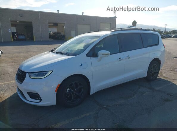 2C4RC1S78MR507609 2021 CHRYSLER PACIFICA White წინა მარცხენა ხედი სამი მეოთხედიდან