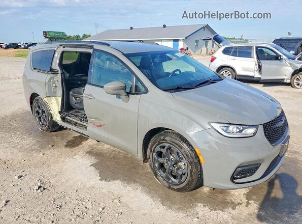 2C4RC1S79MR586529 2021 CHRYSLER PACIFICA Gray წინა მარჯვენა