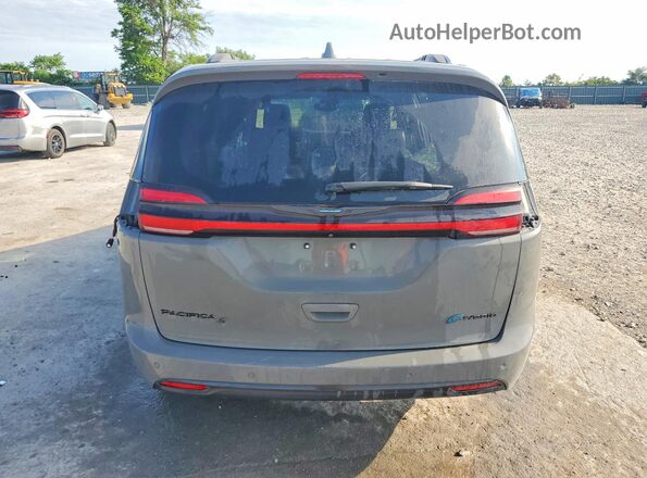 2C4RC1S79MR586529 2021 CHRYSLER PACIFICA Gray უკანა ხედი