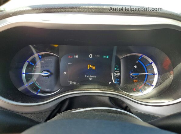2C4RC1S79RR166583 2024 CHRYSLER PACIFICA White Սարքավորումների վահանակի տեսք