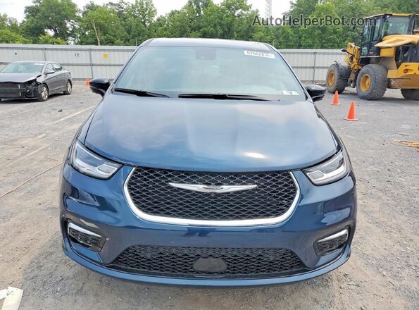 2C4RC3BG0SR559163 2025 CHRYSLER PACIFICA Blue Вид спереду
