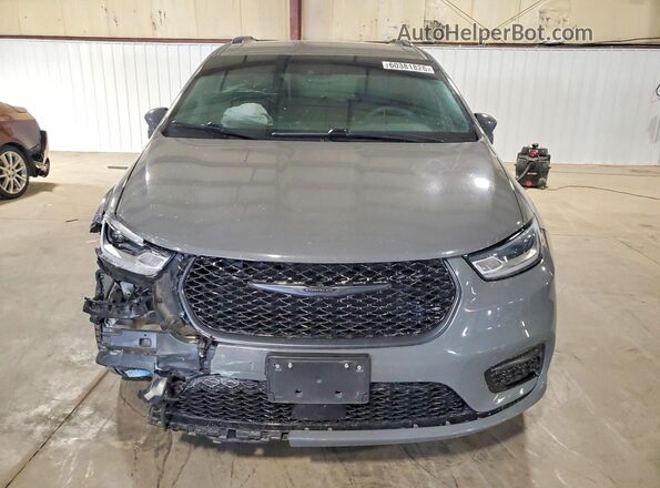 2C4RC3BG1NR167314 2022 CHRYSLER PACIFICA Gray Front view