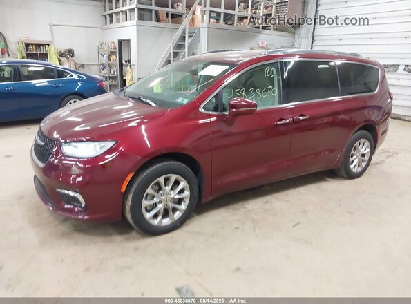 2C4RC3BG6MR591795 2021 CHRYSLER PACIFICA Red Przód lewy