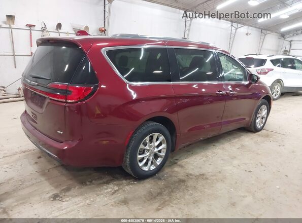 2C4RC3BG6MR591795 2021 CHRYSLER PACIFICA Red Tył prawy