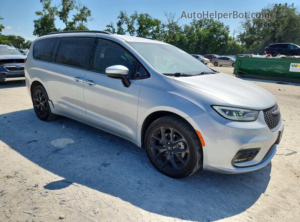 2C4RC3BG6PR528149 2023 CHRYSLER PACIFICA Silver Przód prawy