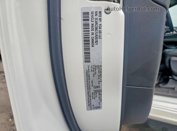 2C4RC3BG7LR267821 2020 CHRYSLER PACIFICA White Widok naklejki z numerem VIN
