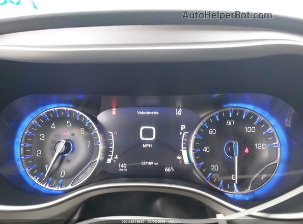 2C4RC3BG9LR282742 2020 CHRYSLER PACIFICA Gray Widok tylnych siedzeń