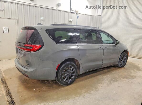 2C4RC3FG2MR529952 2021 CHRYSLER PACIFICA Gray Trasero derecho