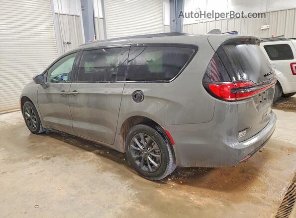 2C4RC3FG2MR529952 2021 CHRYSLER PACIFICA Gray Trasero izquierdo