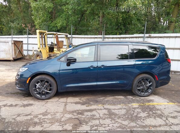 2C4RC3GG4SR592336 2025 CHRYSLER PACIFICA Dark Blue Vista interior de 360 grados
