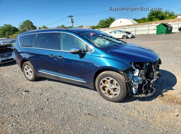 2C4RC3GG5NR119873 2022 CHRYSLER PACIFICA Blue Przód prawy