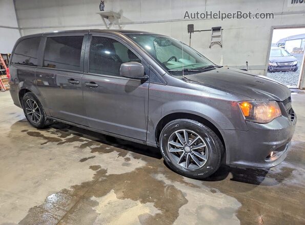2C4RDGBG0JR191540 2018 DODGE GRAND Gray Delantero derecho