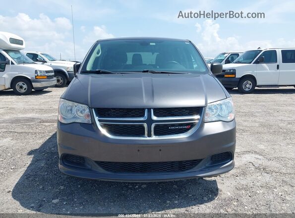 2C4RDGBG0JR339928 2018 DODGE GRAND CARAVAN Серый Вид спереди