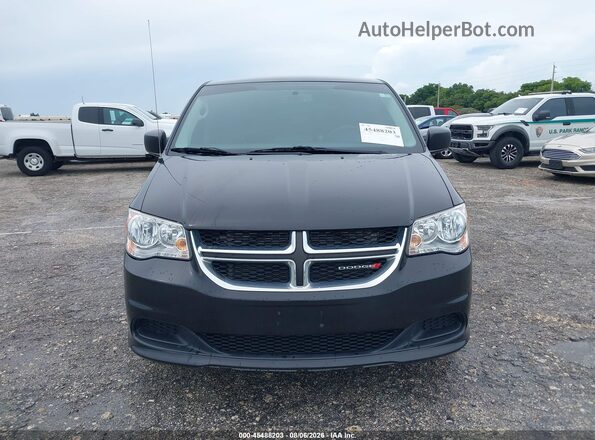 2C4RDGBG1HR836268 2017 DODGE GRAND CARAVAN Black Vista del cuadro de instrumentos
