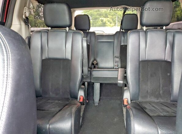 2C4RDGBG2HR802484 2017 DODGE GRAND Burgundy Widok tylnych siedzeń
