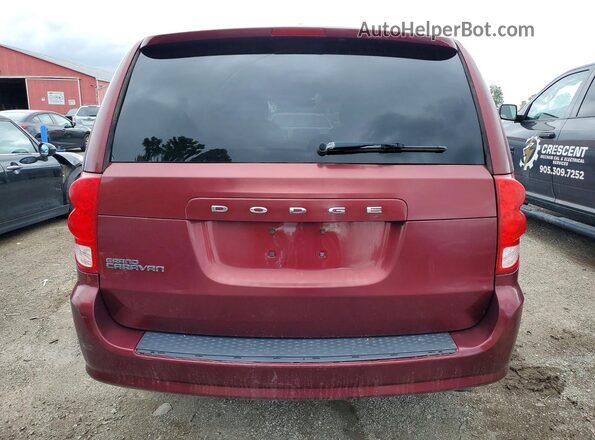2C4RDGBG2HR802484 2017 DODGE GRAND Burgundy Widok z tyłu