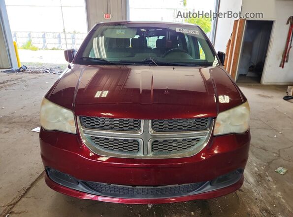 2C4RDGBG3JR219668 2018 DODGE GRAND Red Widok z przodu