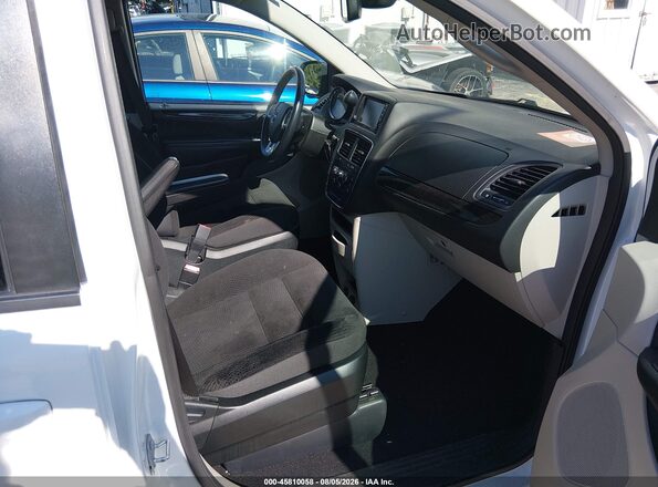 2C4RDGBG5JR296736 2018 DODGE GRAND CARAVAN White Vista interior delantera