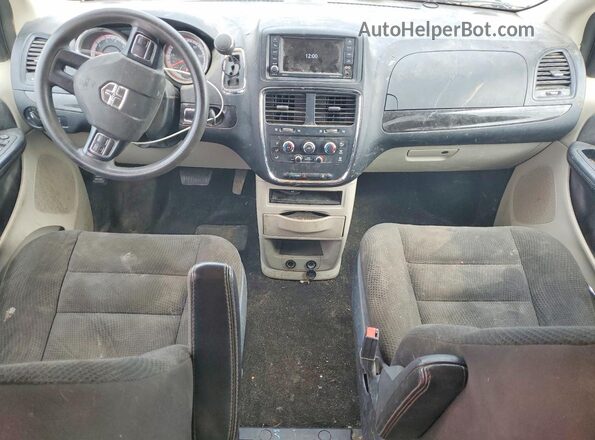 2C4RDGBG6LR183834 2020 DODGE GRAND Black Widok deski rozdzielczej