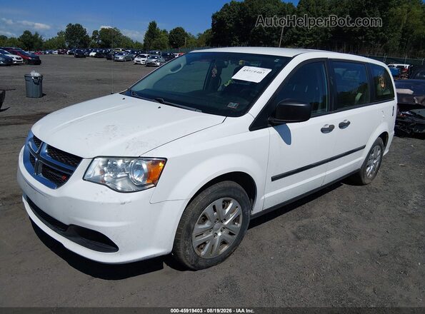 2C4RDGBG7GR330720 2016 DODGE GRAND CARAVAN White Przód lewy