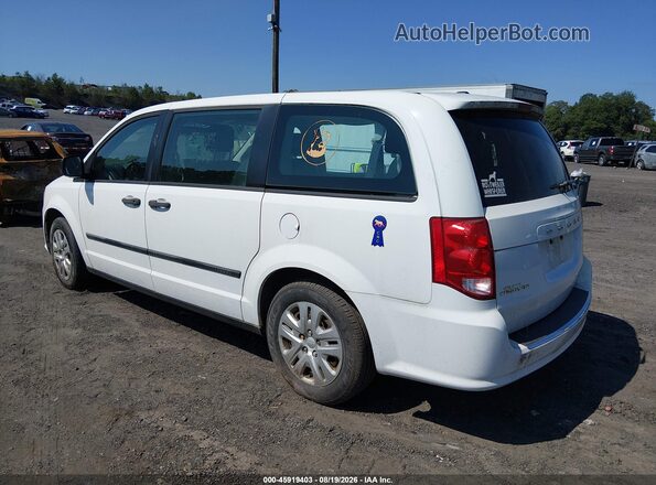 2C4RDGBG7GR330720 2016 DODGE GRAND CARAVAN White Tył lewy