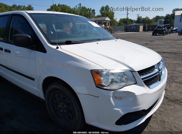 2C4RDGBG7GR330720 2016 DODGE GRAND CARAVAN White Widok z przodu