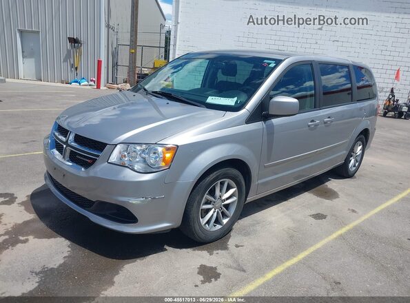 2C4RDGBG7GR363667 2016 DODGE GRAND CARAVAN Серый Передняя левая четверть