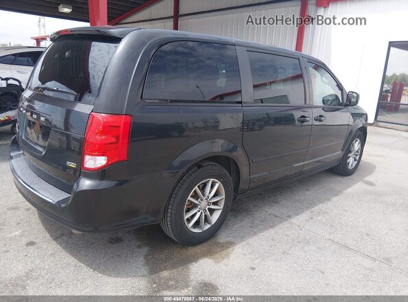 2C4RDGBG7GR383904 2016 DODGE GRAND CARAVAN Black Задня права чверть