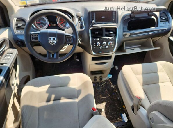2C4RDGBG8KR659368 2019 DODGE GRAND Silver Вид панелі приладів