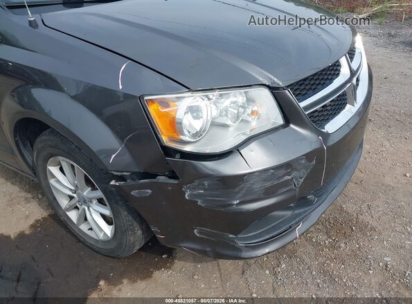 2C4RDGCG0GR195031 2016 DODGE GRAND CARAVAN Gray Vista frontal