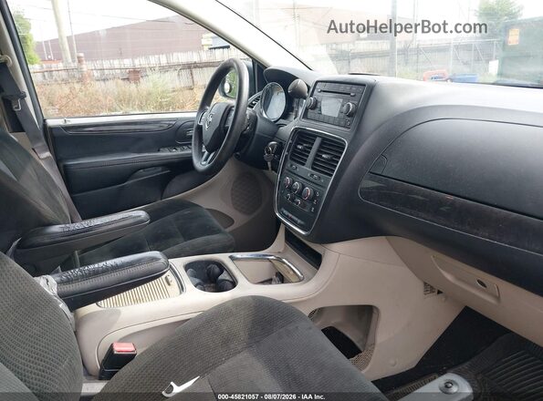 2C4RDGCG0GR195031 2016 DODGE GRAND CARAVAN Gray Vista interior delantera