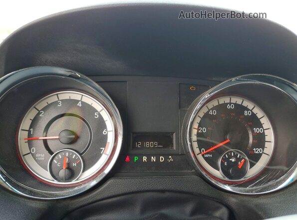 2C4RDGCG0GR210207 2016 DODGE GRAND White Սարքավորումների վահանակի տեսք