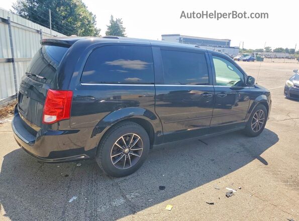 2C4RDGCG0GR353903 2016 DODGE GRAND Черный Задняя правая четверть