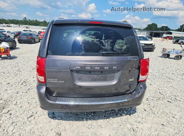 2C4RDGCG0HR546487 2017 DODGE GRAND Black Widok z tyłu