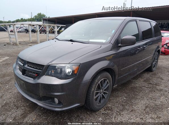 2C4RDGCG0HR639591 2017 DODGE GRAND CARAVAN Gray Передня ліва чверть