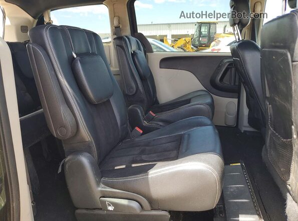 2C4RDGCG0HR750237 2017 DODGE GRAND Black Widok wnętrza z tyłu