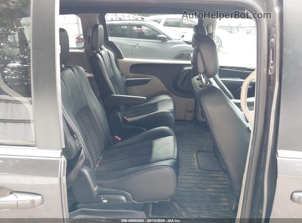2C4RDGCG0HR790057 2017 DODGE GRAND CARAVAN Gray Vista de la etiqueta del VIN