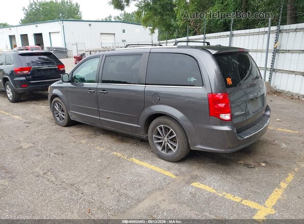 2C4RDGCG0HR790057 2017 DODGE GRAND CARAVAN Gray Trasero izquierdo