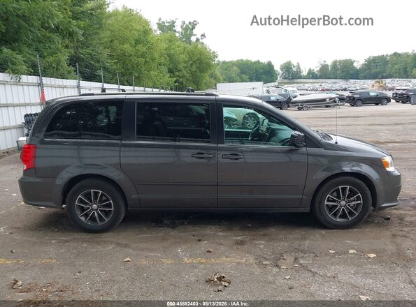 2C4RDGCG0HR790057 2017 DODGE GRAND CARAVAN Gray Vista interior trasera