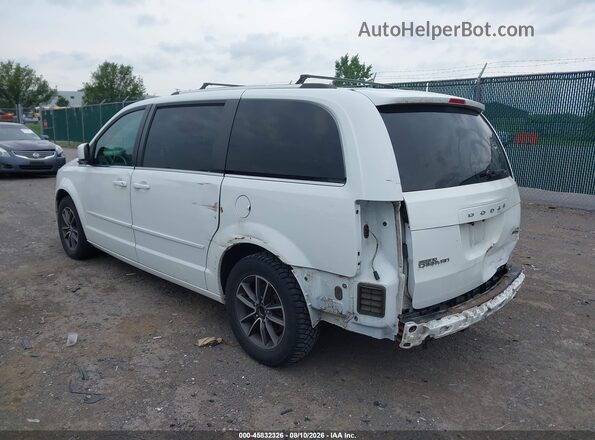 2C4RDGCG0HR800036 2017 DODGE GRAND CARAVAN Белый Задняя левая четверть