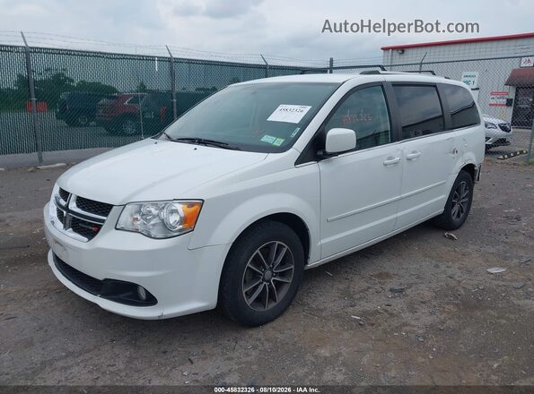 2C4RDGCG0HR800036 2017 DODGE GRAND CARAVAN Белый Передняя левая четверть