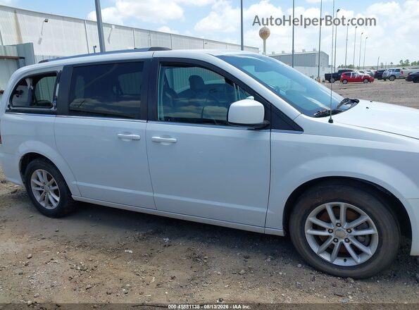 2C4RDGCG0JR328670 2018 DODGE GRAND CARAVAN White უკანა სალონის ხედი