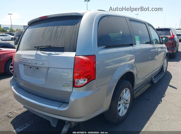 2C4RDGCG0KR773704 2019 DODGE GRAND CARAVAN Серебряный Задняя правая четверть