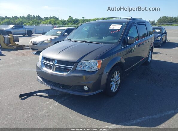 2C4RDGCG0LR253004 2020 DODGE GRAND CARAVAN Серый Передняя левая четверть
