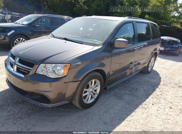 2C4RDGCG1GR224097 2016 DODGE GRAND CARAVAN Gray Передня ліва чверть