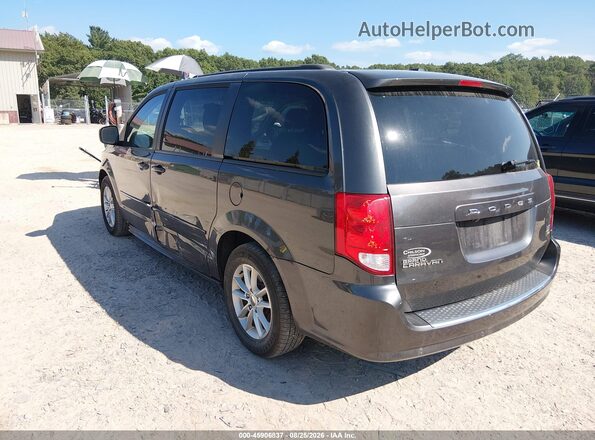 2C4RDGCG1GR224097 2016 DODGE GRAND CARAVAN Gray Задня ліва чверть